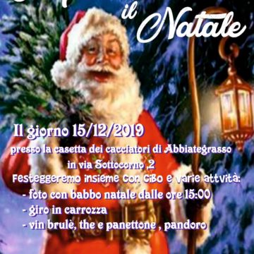 “Aspettando il Natale” con la sezione di Abbiategrasso di Federcaccia Milano-Monza e Brianza domenica 15 dicembre