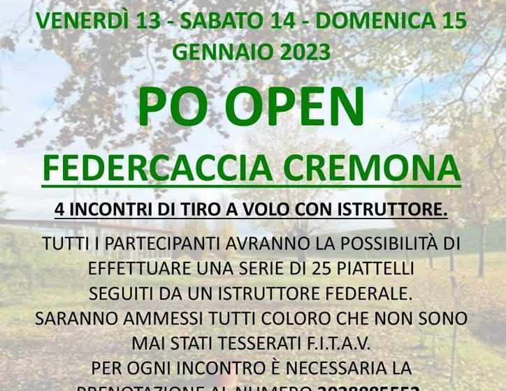 “Po Open”, gara di tiro a volo con Federcaccia Cremona