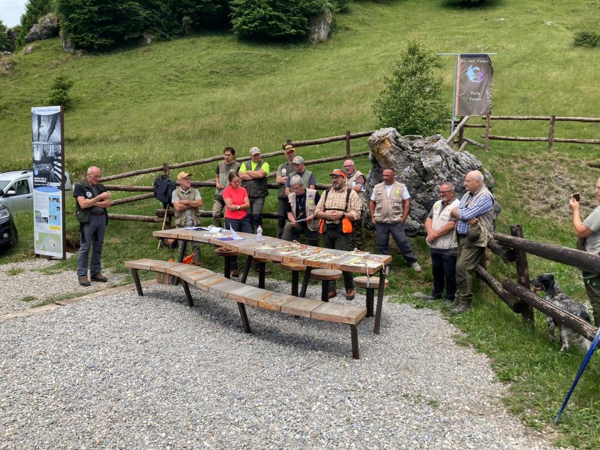 Coppa Italia Federale sul monte Farno (Bg): splendida manifestazione a cura della sezione di cacciatori della Valle Gandino