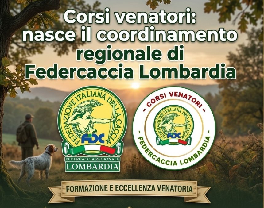 Corsi venatori: nasce il coordinamento regionale di Federcaccia Lombardia