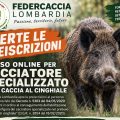 Cacciatore specializzato al cinghiale: aperte le preiscrizioni ai corsi